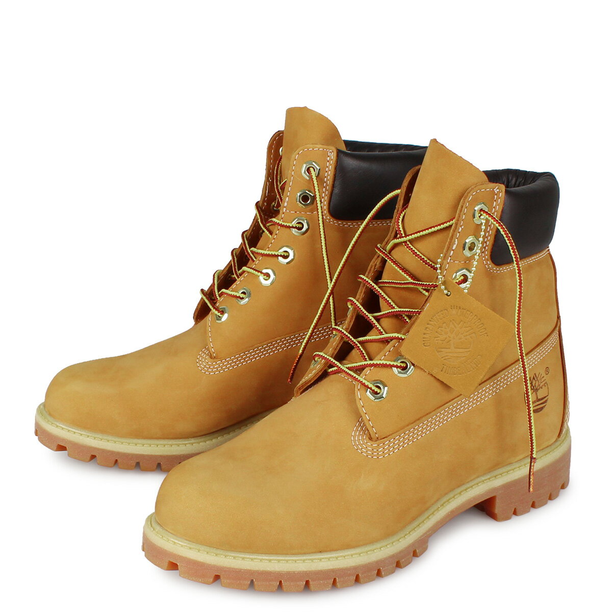 【最大1000円OFFクーポン配布中】 【訳あり】 【BOX破損】 Timberland MENS 6-INCH PREMIUM WATERPROOF BOOTS ティンバーランド ブーツ 6インチ メンズ イエロー 10061 【返品不可】