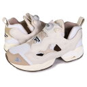 【訳あり】 【BOX破損】 Reebok INSTAPUMP FURY 95 リーボック インスタ ポンプフューリー スニーカー メンズ ローカット 軽量 ベージュ GZ2185【返品不可】