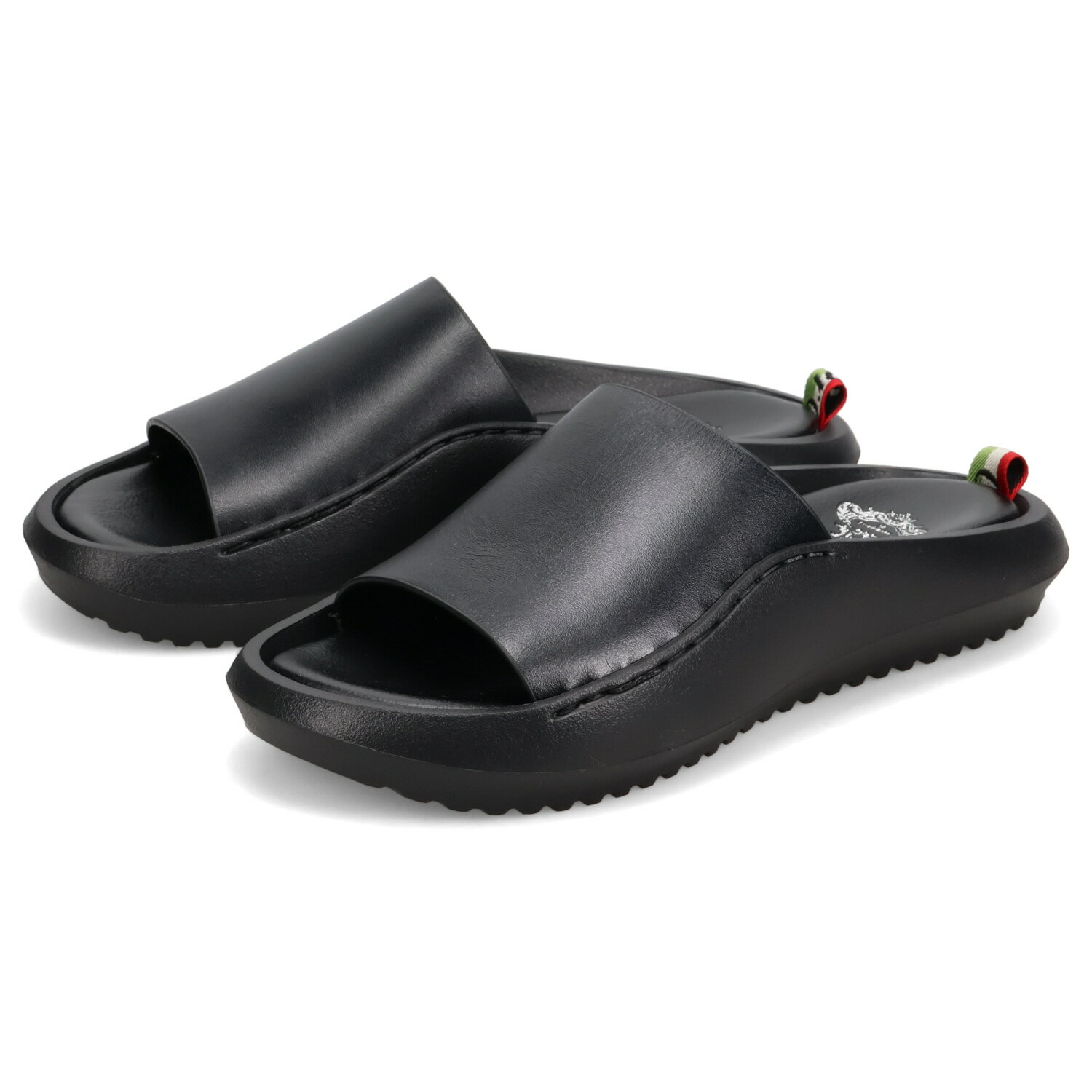 【最大1000円OFFクーポン発行中】 【訳あり】 Orobianco オロビアンコ サンダル スライドサンダル メンズ ブラック 黒 ORO-OB06COW ...