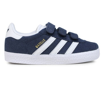 【最大600円OFFクーポン】 adidas Originals GAZELLE CF I アディダス オリジナルス ガゼル スニーカー ベビー ガッツレー ベルクロ ネイビー CQ3138