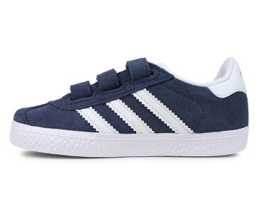 【最大600円OFFクーポン】 adidas Originals GAZELLE CF I アディダス オリジナルス ガゼル スニーカー ベビー ガッツレー ベルクロ ネイビー CQ3138