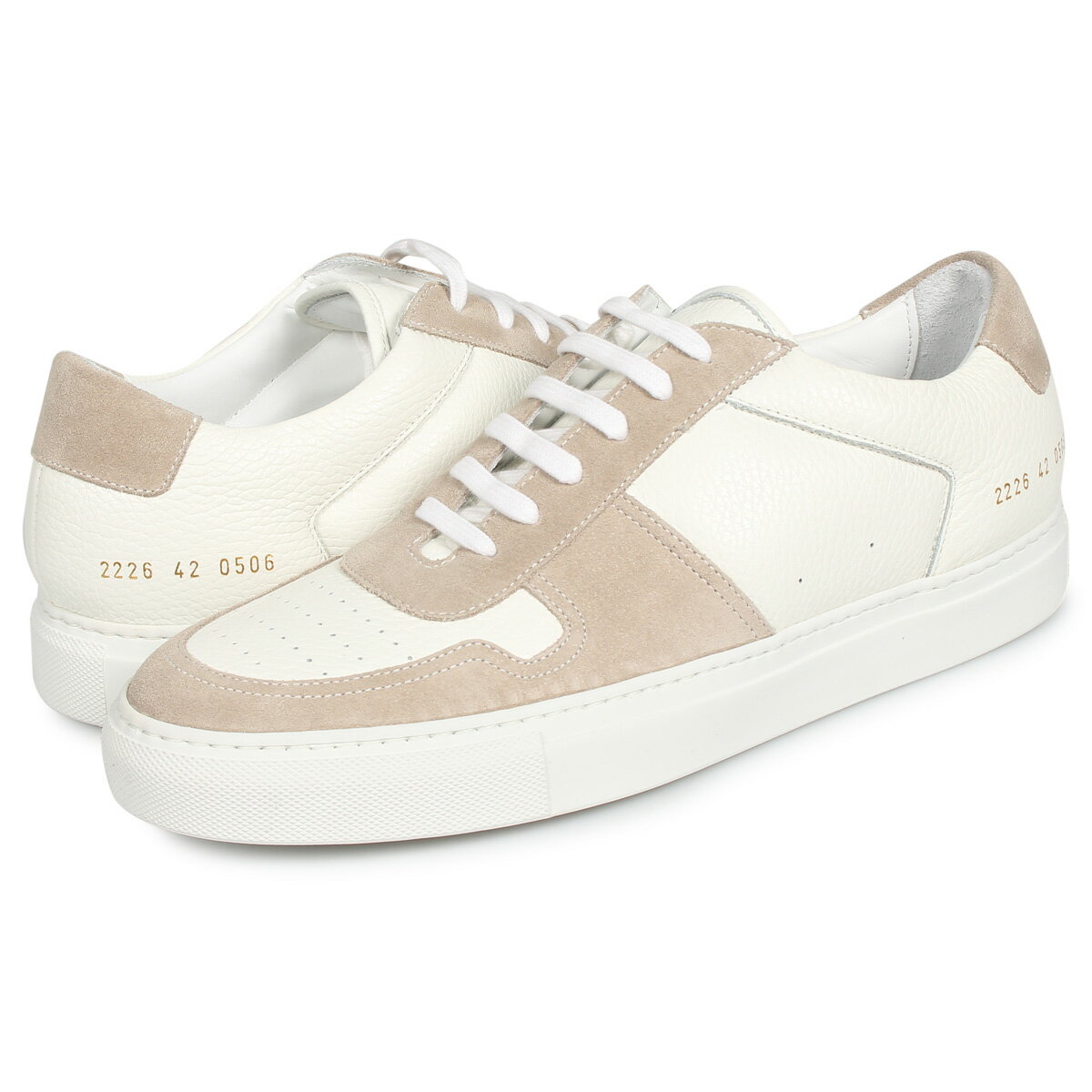  Common Projects BBALL LOW PREMIUM コモンプロジェクト ビーボール ロー プレミアム スニーカー メンズ ホワイト 白 2226-0506