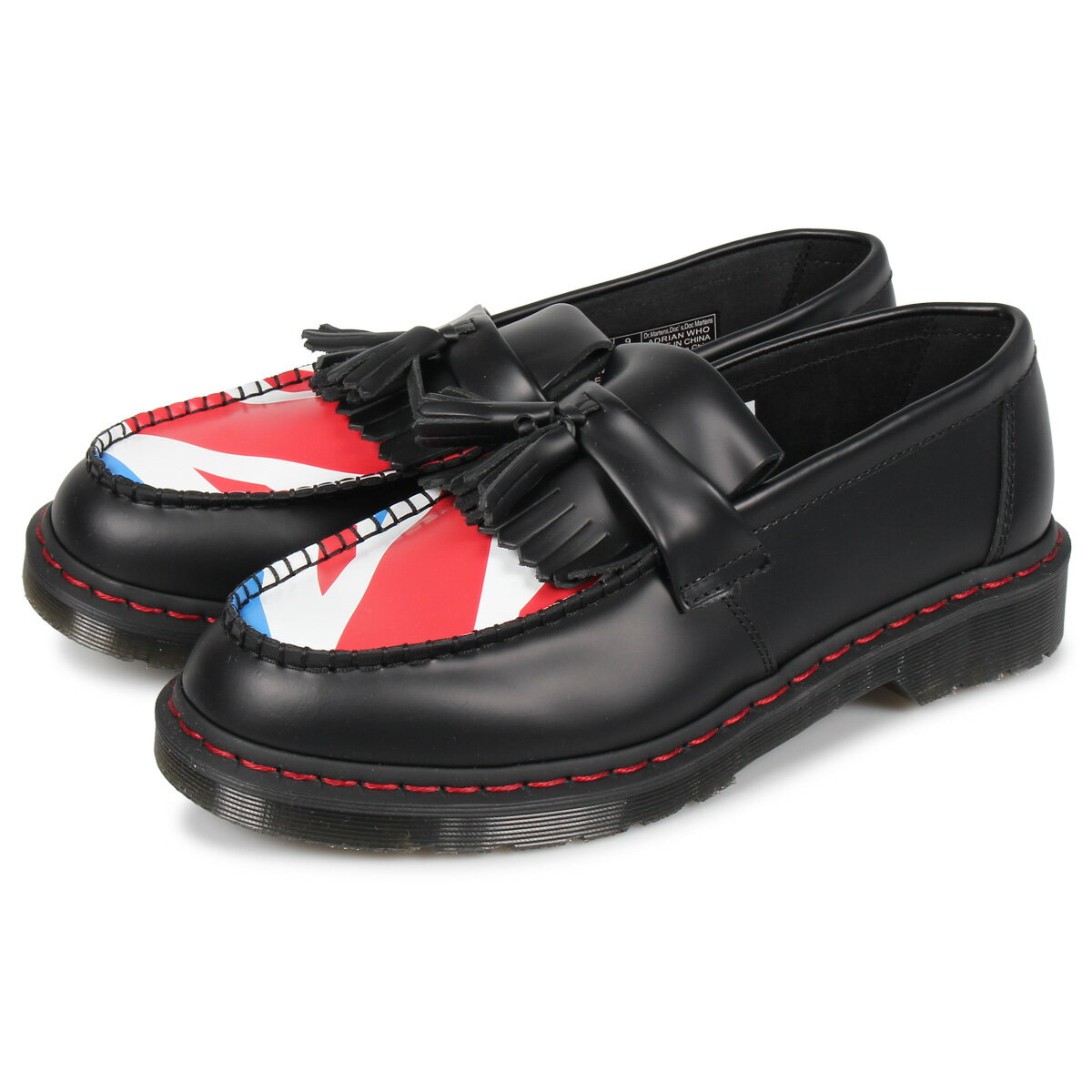 Dr.Martens ADRIAN SMOOTH TASSLE LOAFER ドクターマーチン ローファー タッセル メンズ レディース コラボ ブラック 黒 R25270001