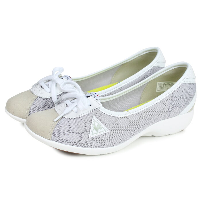 le coq sportif MONTPELLIER WD MS 2 ルコック スポルティフ シューズ パンプス モンペリエ レディース ウェッジソール グレー QL3NJC37GW