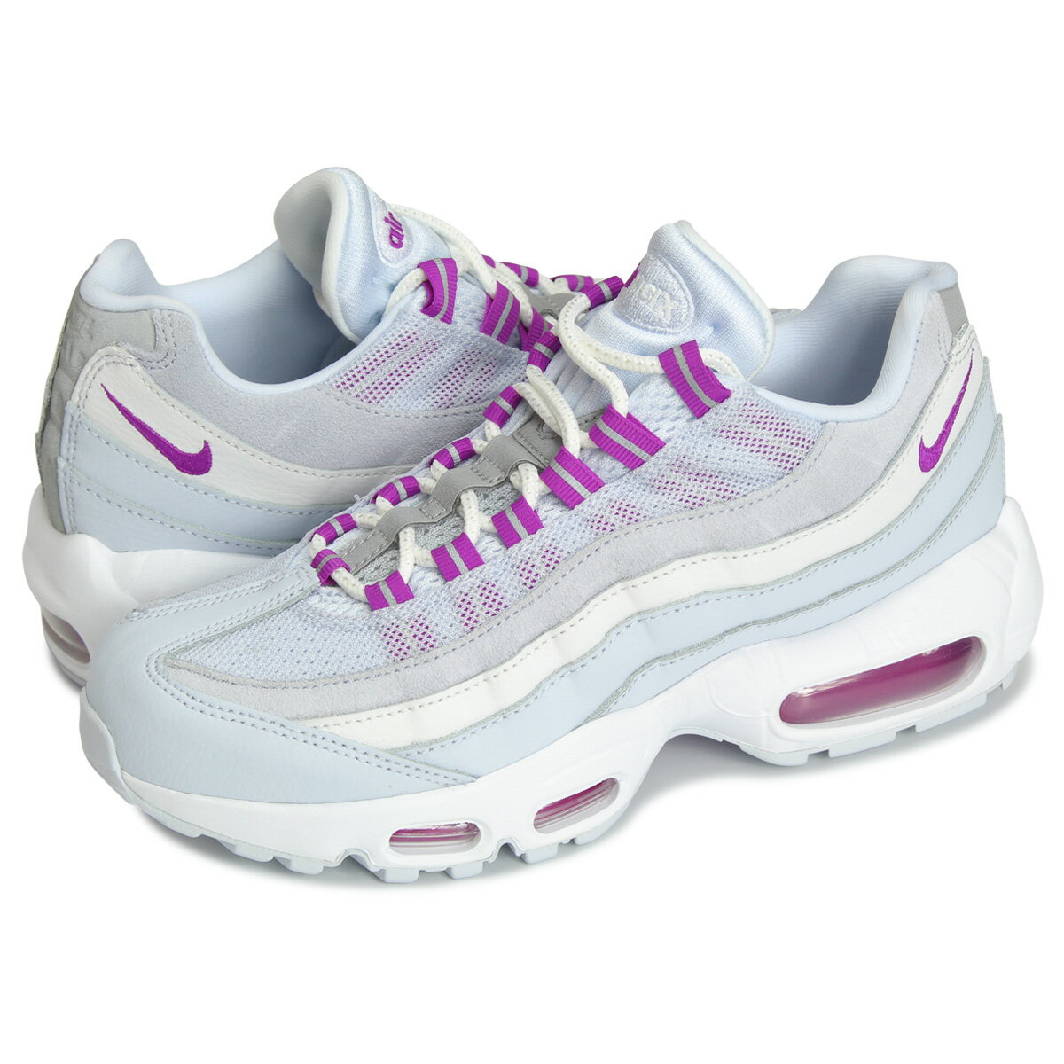 【最大600円OFFクーポン】 ナイキ NIKE エアマックス95 スニーカー メンズ レディース WMNS AIR MAX 95 グレー 307960-023