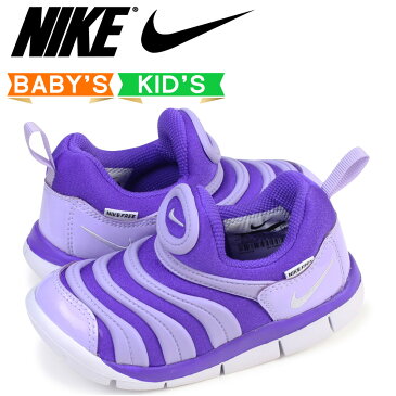 NIKE ナイキ ダイナモフリー キッズ ジュニア 子供靴 スニーカー DYNAMO FREE TD 343938-506 ベビー スリッポン 靴 パープル