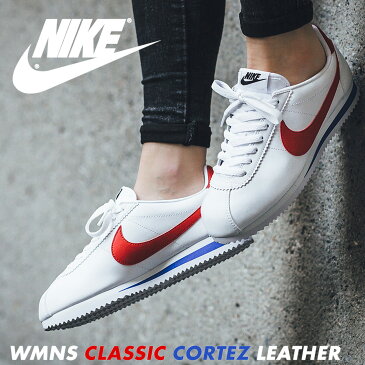 ナイキ NIKE コルテッツ クラシック レザー メンズ レディース スニーカー WMNS CLASSIC CORTEZ LEATHER 807471-103 ホワイト