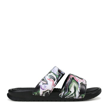 NIKE WMNS BENASSI DUO ULTRA SLIDE ナイキ サンダル ベナッシ シャワーサンダル スポーツ レディース メンズ 819717-003 ブラック [185]