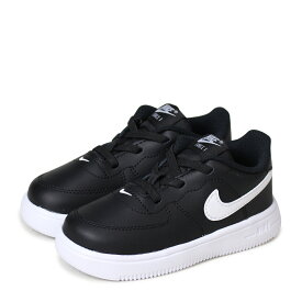 ナイキ NIKE フォース1 ベビー スニーカー FORCE 1 TD 905220-002 ブラック 黒