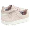 ナイキ NIKE エアフォース1 スニーカー レディース WMNS AIR FORCE 1 SAGE LOW AF1 ベージュ AR5339-201