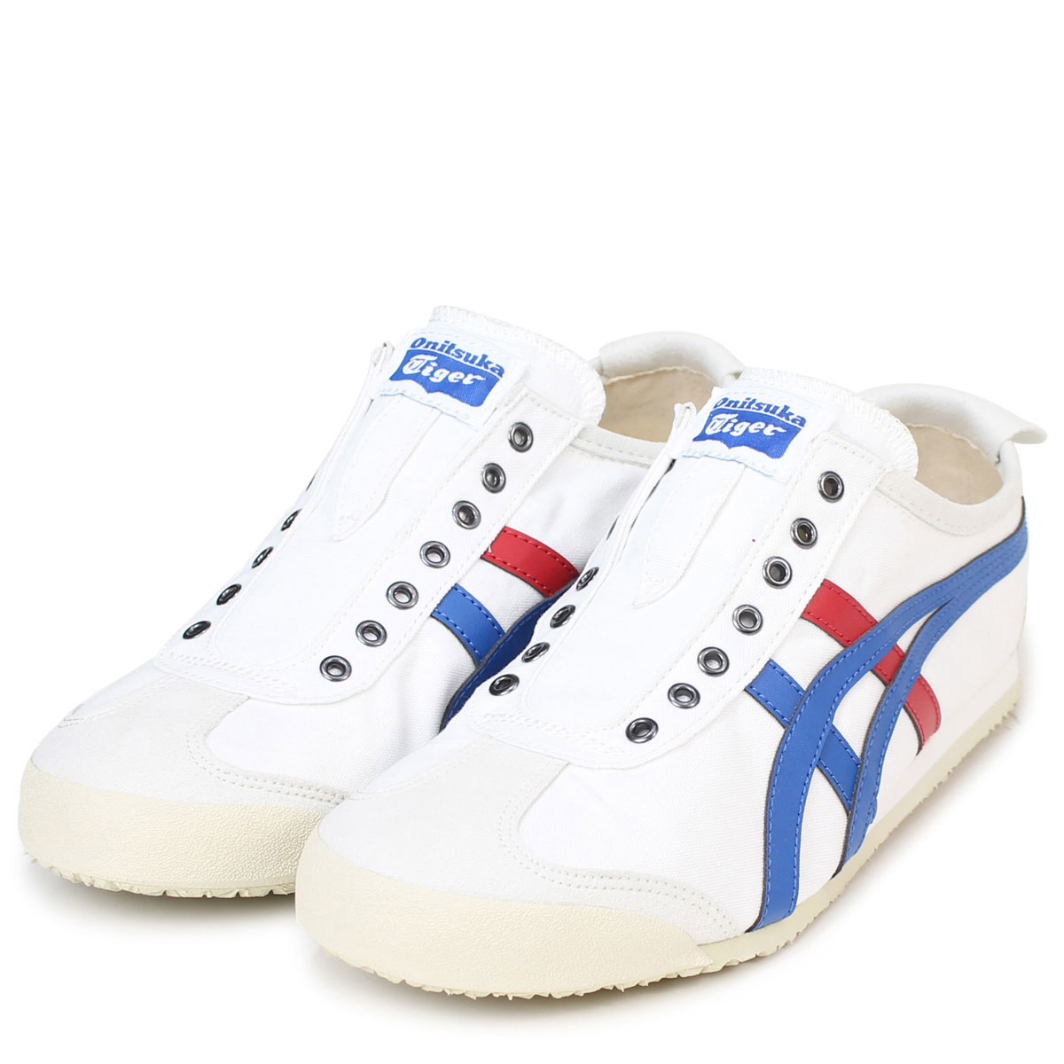 【最大1000円OFFクーポン配布中】 Onitsuka Tiger MEXICO66 SLIP ON メキシコ66 スリッポン オニツカタイガー メンズ レディース スニーカー TH1B2N 0143 ホワイト 白