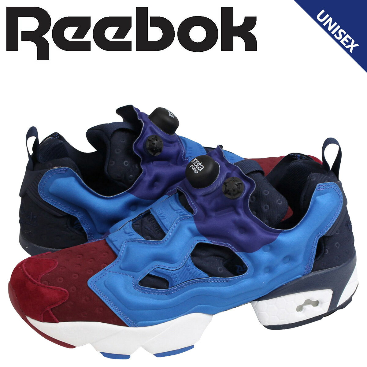 Reebok INSTAPUMP FURY ASYM リーボック インスタ ポンプフューリー スニーカー メンズ レディース ブルー V67792