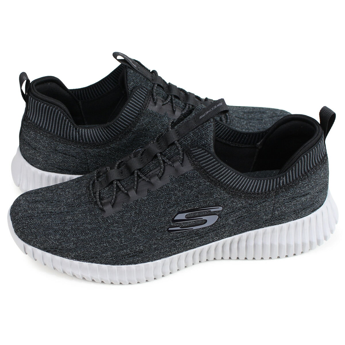 SKECHERS ELITE FLEX HARTNELL スケッチャーズ エリート フレックス ハートネル スニーカー メンズ ブラック 52642