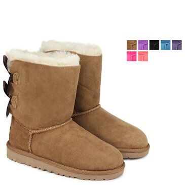 アグ UGG キッズ ベイリー ボウ ムートンブーツ KIDS BAILEY BOW 3280 3280K 3280KK 3280YK シープスキン レディース