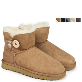 【最大1000円OFFクーポン配布中】 UGG アグ レディース WOMENS MINI BAILEY BUTTON II ムートンブーツ ミニ ベイリーボタン 2 3352 1016422