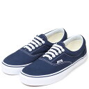 【最大1000円OFFクーポン配布中】 VANS ERA バンズ スニーカー エラ レディース メンズ ヴァンズ ネイビー VN000EWZNVY