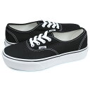 yő1000~OFFN[|zzz VANS AUTHENTIC PLATFORM 2.0 oY I[ZeBbN Xj[J[ Y fB[X @Y  ubN  VN0A3AV8BLK