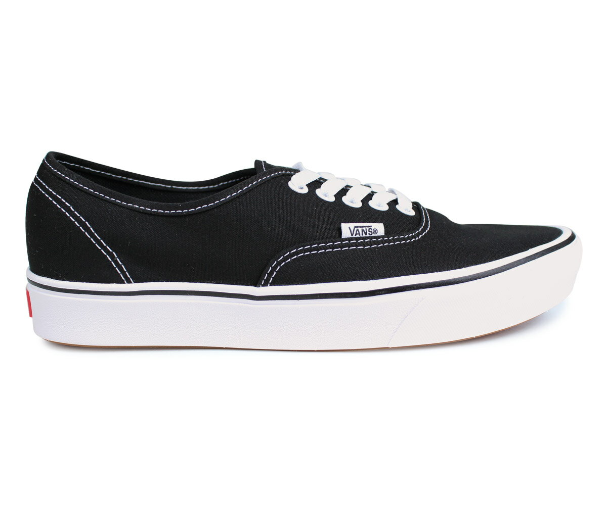 VANS COMFYCUSH AUTHENTIC バンズ オーセンティック スニーカー メンズ レディース ヴァンズ ブラック 黒 VN0A3WM7VNE