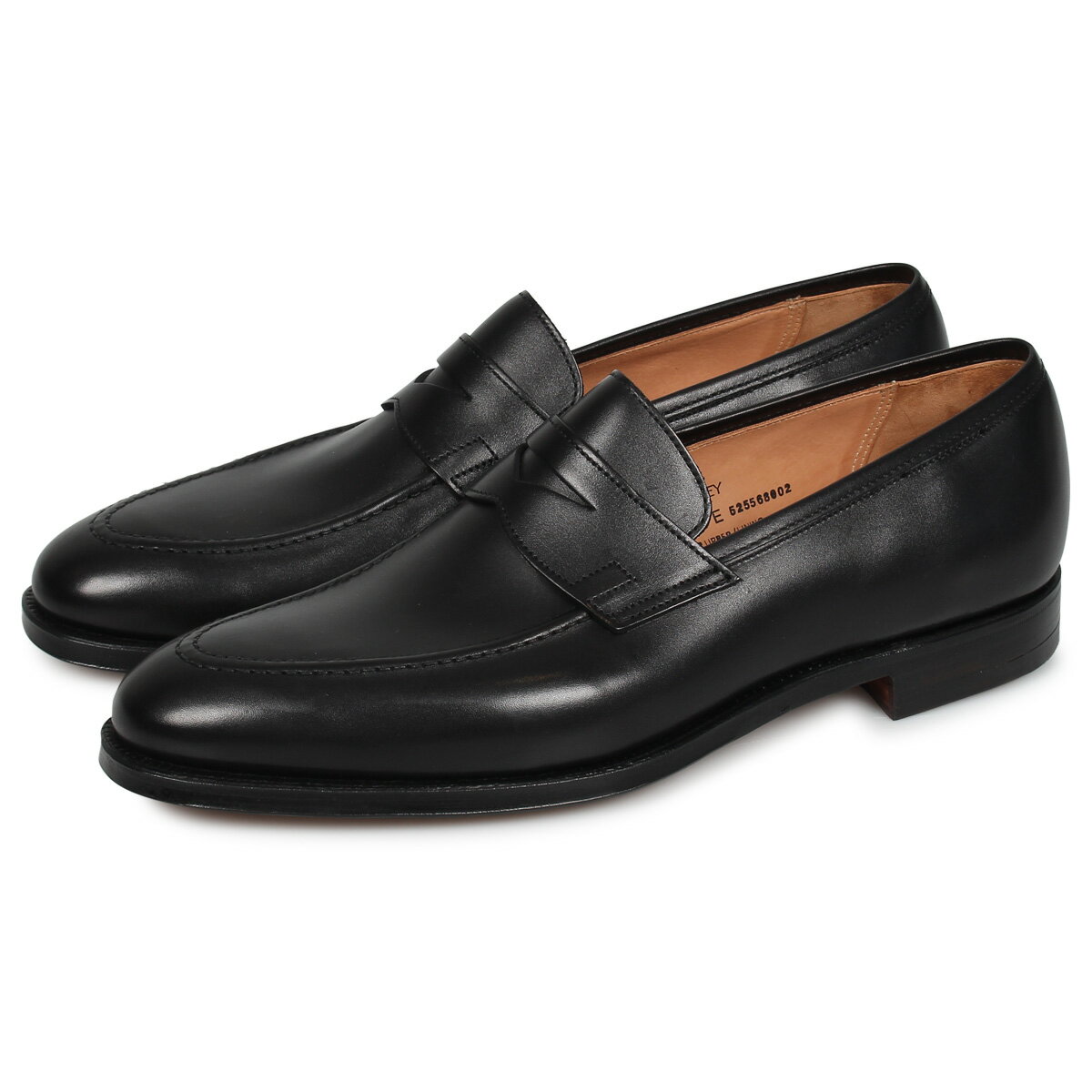 CROCKETT&JONES SYDNEY クロケット&ジョーンズ シドニー ローファー ペニーローファー シューズ メンズ Eワイズ ブラック 黒