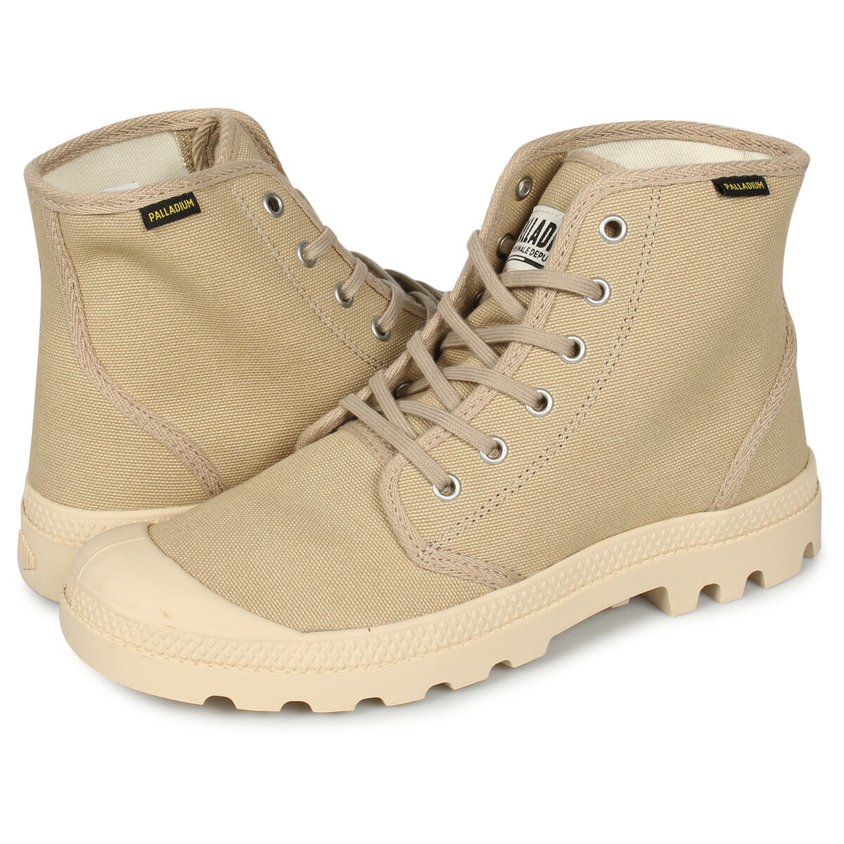 PALLADIUM PAMPA HI ORIGINALE パラディウム パンパ ハイ オリジナーレ スニーカー メンズ レディース ベージュ 75349-238