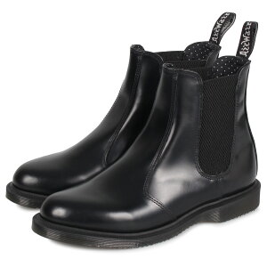 Dr.Martens FLORA CHELSEA BOOT ドクター マーチン サイドゴア ブーツ メンズ レディース チェルシーブーツ ブラック 黒 R14649001