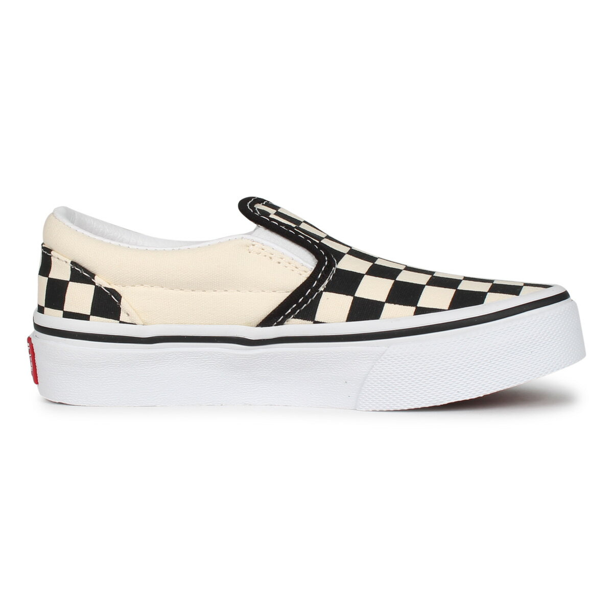 【最大1000円OFFクーポン配布中】 VANS CLASSIC SLIP-ON ヴァンズ クラシック スリッポン スニーカー キッズ バンズ ブラック 黒 VN000ZBUEO1