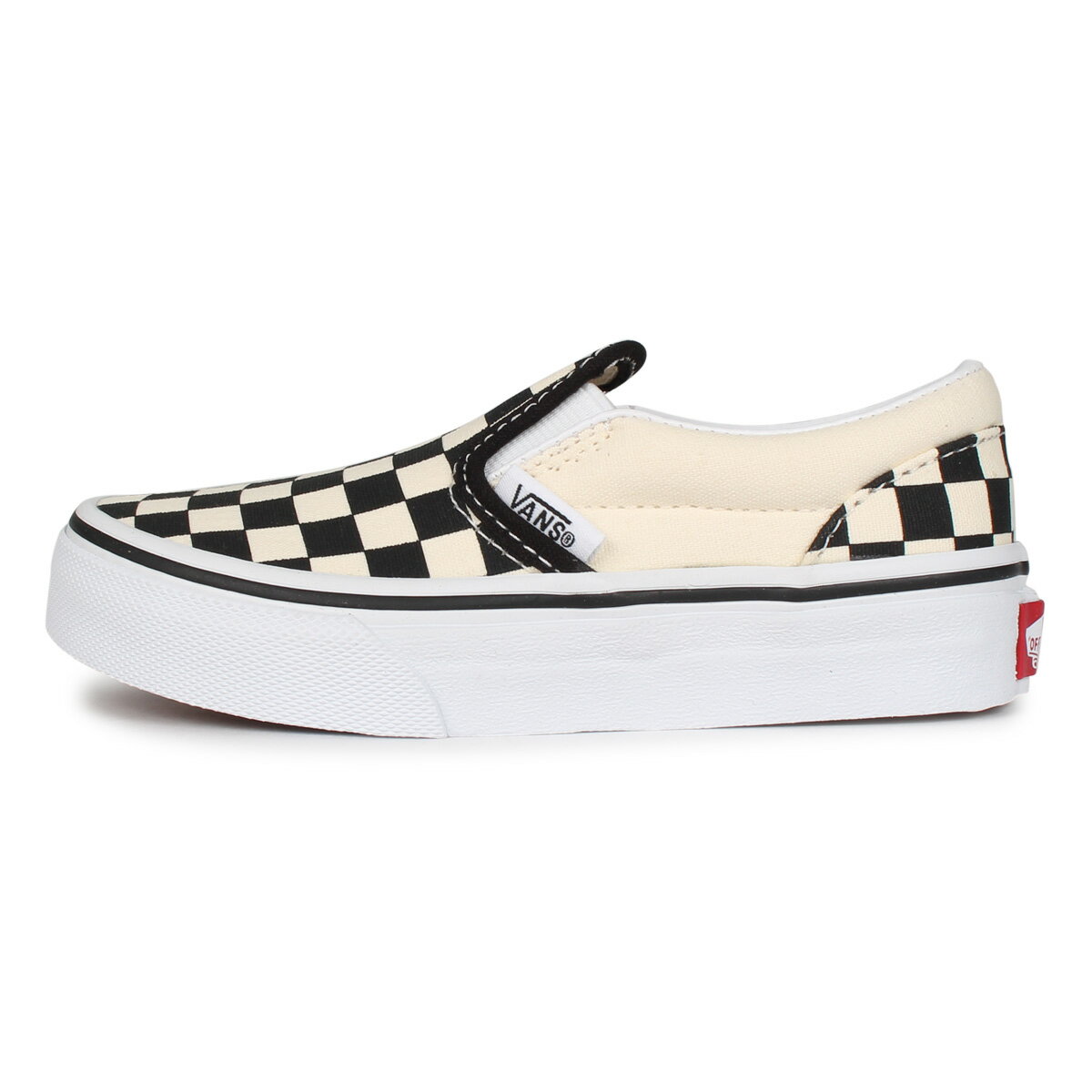 【最大1000円OFFクーポン配布中】 VANS CLASSIC SLIP-ON ヴァンズ クラシック スリッポン スニーカー キッズ バンズ ブラック 黒 VN000ZBUEO1