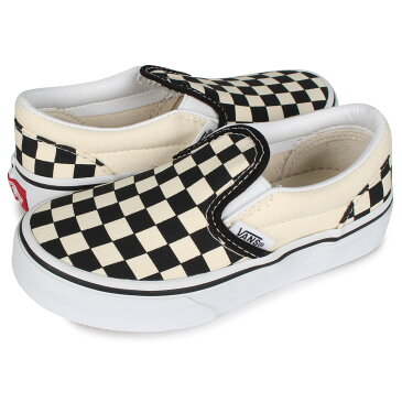 【最大1000円OFFクーポン配布中】 VANS CLASSIC SLIP-ON ヴァンズ クラシック スリッポン スニーカー キッズ バンズ ブラック 黒 VN000ZBUEO1