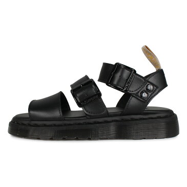 【最大1000円OFFクーポン】 Dr.Martens VEGAN GRYPHON ドクターマーチン サンダル ストラップサンダル ヴィーガン グリフォン メンズ レディース 厚底 ブラック 黒 R25517001