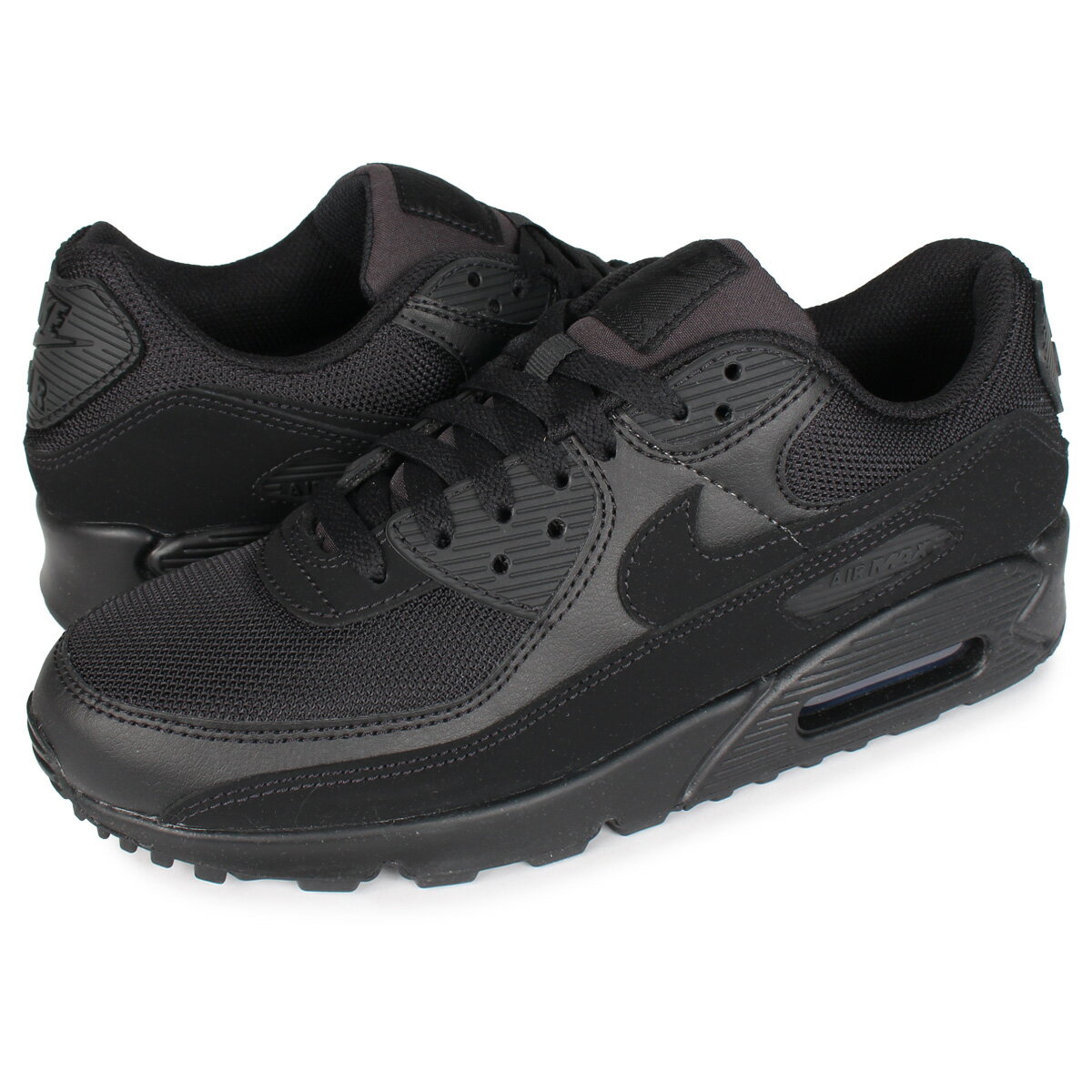 ナイキ NIKE エアマックス90 スニーカー メンズ レディース AIR MAX 90 ブラック 黒 CN8490-003