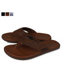 【最大1000円OFFクーポン配布中】 UGG SEASIDE LEATHER FLIP FLOP アグ サンダル ビーチサンダル シーサイド レザー フリップ フロップ メンズ ブラック ブラウン グレー 黒 1102690