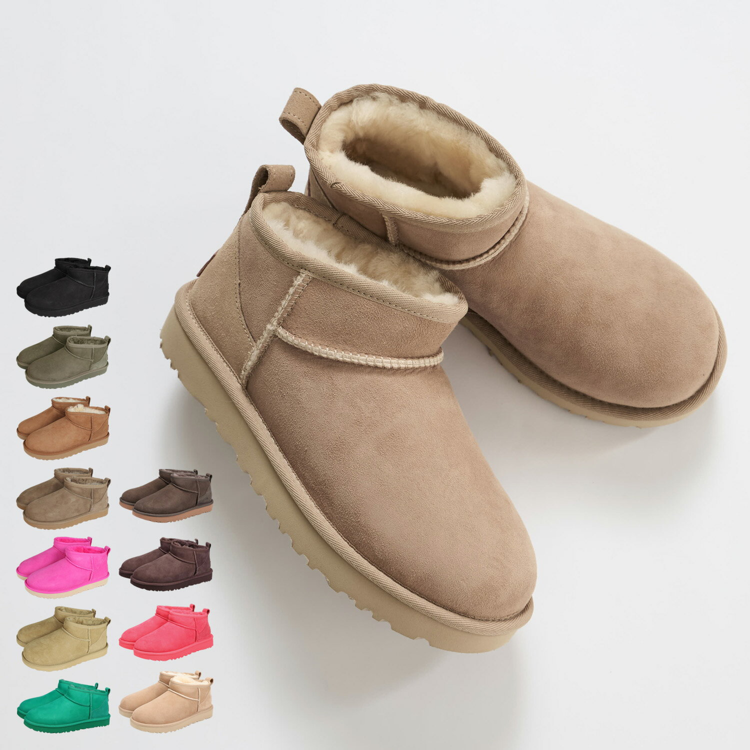 【最大1000円OFFクーポン配布中】 UGG CLASSIC ULTRA MINI アグ ムートンブーツ クラシック ウルトラ ミニ レディー…