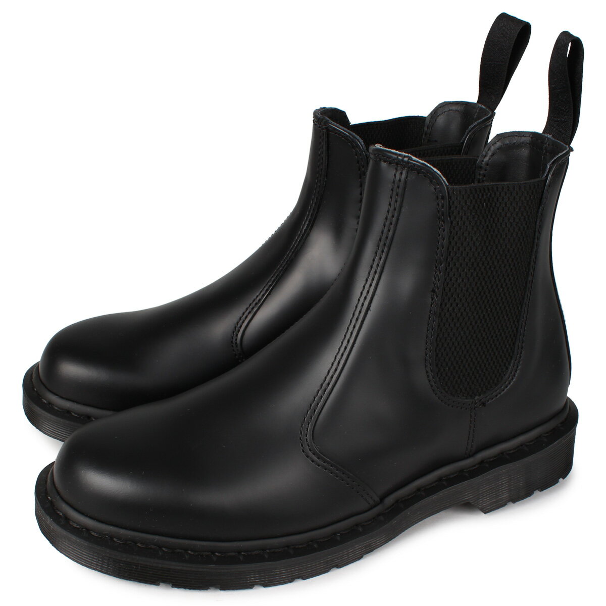 ドクターマーチン サイドゴアブーツ レディース 【最大1000円OFFクーポン配布中】 Dr.Martens 2976 MONO CHELSEA BOOT ドクターマーチン サイドゴア モノ チェルシー ブーツ メンズ レディース ブラック 黒 25685001