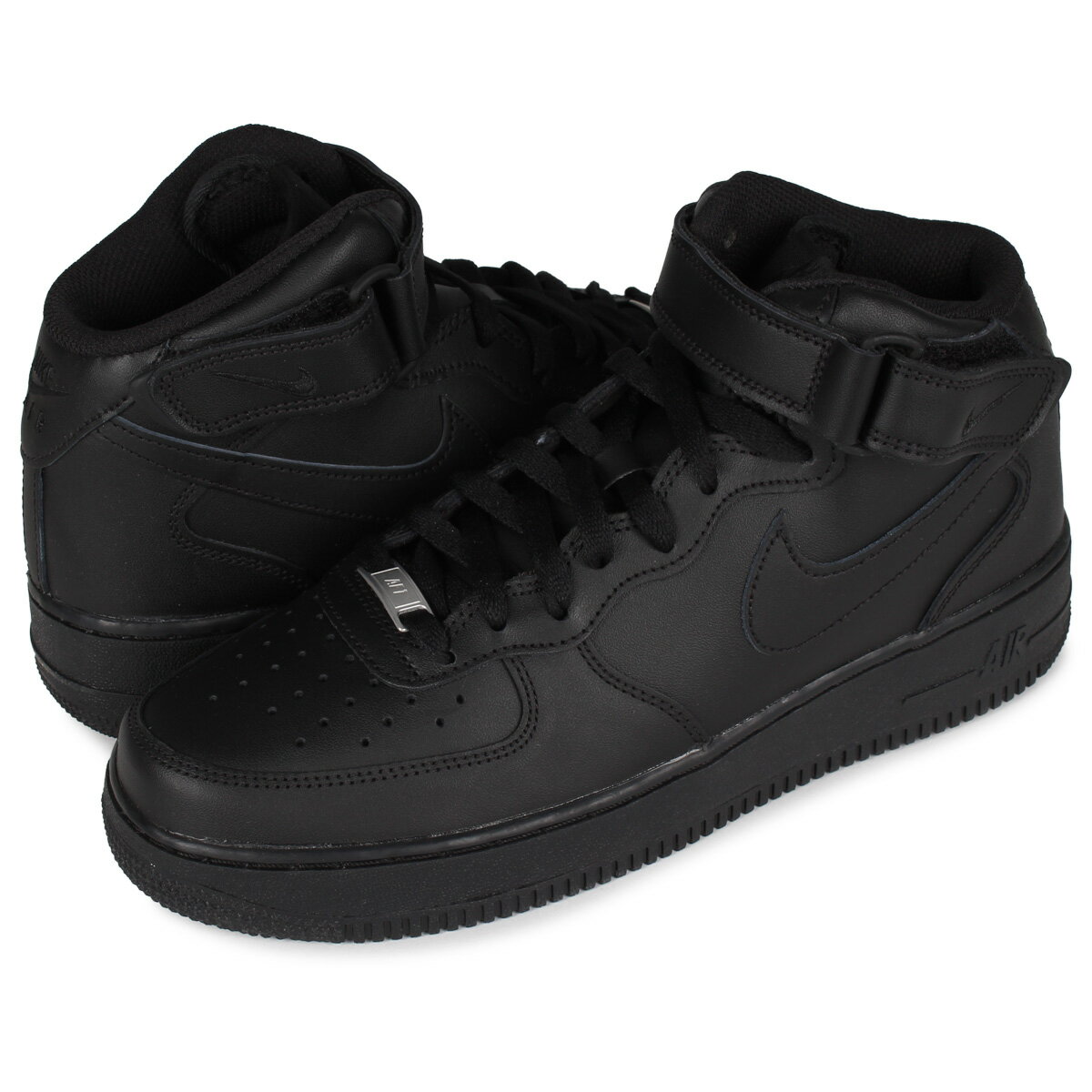 ナイキ NIKE エアフォース1 スニーカー メンズ AIR FORCE 1 MID 07 ブラック 黒 CW2289-001