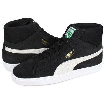 PUMA SUEDE MID 21 プーマ スウェード ミッド スニーカー メンズ スエード ブラック 黒 380205-01