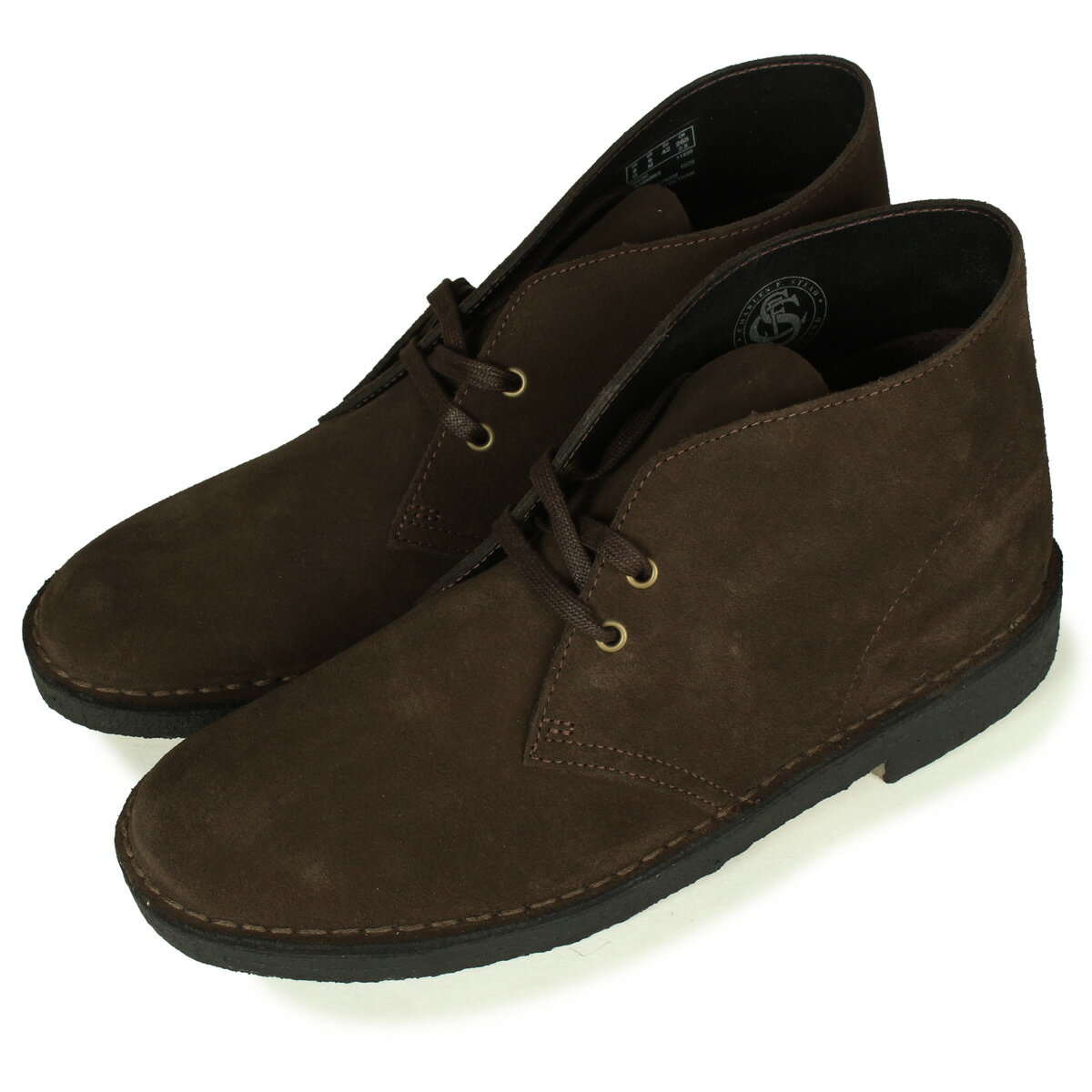 Clarks DESERT BOOT クラークス デザートブーツ メンズ スエード ダーク ブラウン 26155485