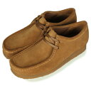 【最大1000円OFFクーポン配布中】 Clarks WALLABEE BOOT クラークス ワラビー ブーツ メンズ スエード ライト ブラウン 26155518