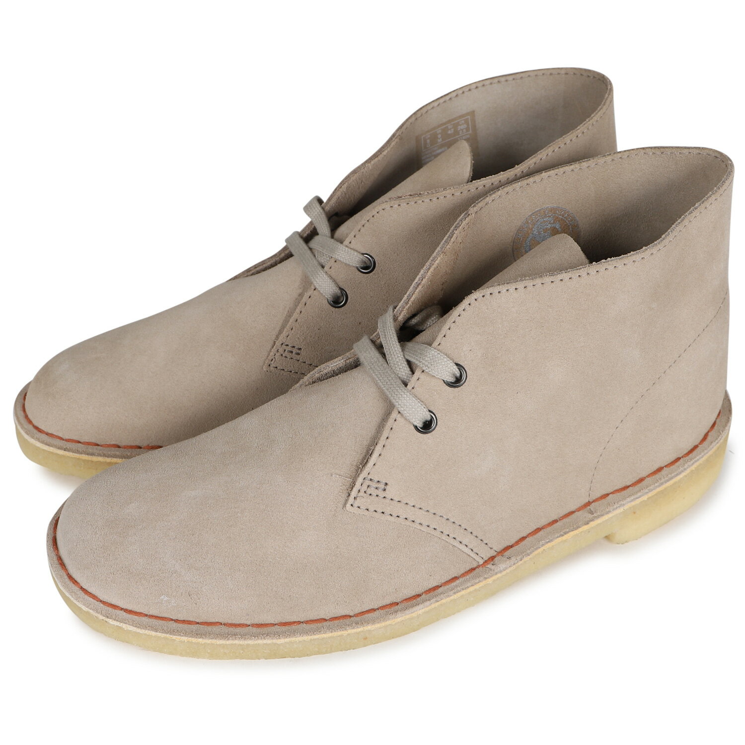 【最大1000円OFFクーポン配布中】 Clarks DESERT BOOT クラークス デザートブーツ ブーツ メンズ スエード ベージュ 26155527