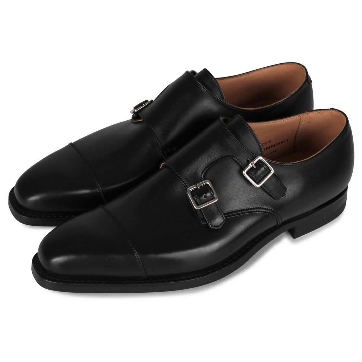 【最大1000円OFFクーポン配布中】 CROCKETT&JONES LOWNDES クロケット&ジョーンズ シューズ メンズ ラウンズ Eワイズ ブラック 黒 25170A-C01C1