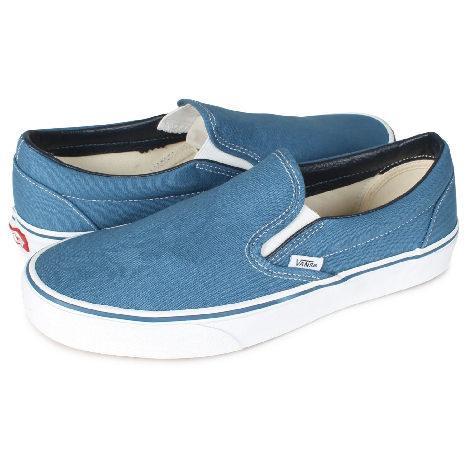 VANS CLASSIC SLIP-ON ヴァンズ スリッポン クラシック メンズ レディース バンズ ネイビー VN000EYENVY