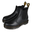 【最大1000円OFFクーポン配布中】 Dr.Martens 2976 BEX SMOOTH CHELSEA BOOT ドクターマーチン ベックス チェルシー ブーツ サイドゴア メンズ レディース ブラック 黒 26205001