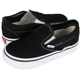 VANS CLASSIC SLIP-ON ヴァンズ スリッポン スニーカー クラシック ベビー キッズ ブラック 黒 VN000EX8BLK