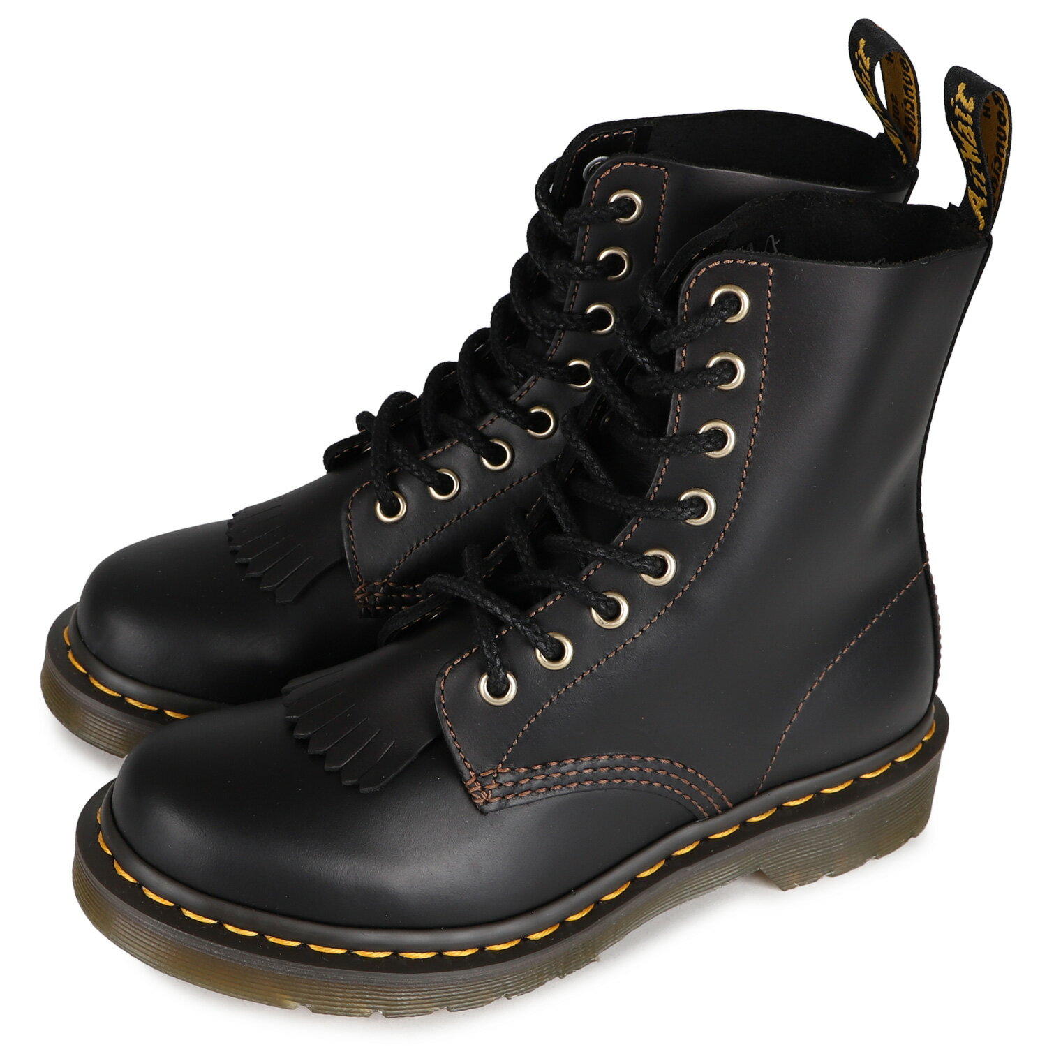 Dr.Martens PASCAL ABRUZZO WP ドクターマーチン 8ホール 1460 ブーツ レディース 8EYE BOOT ブラック 黒 26940001