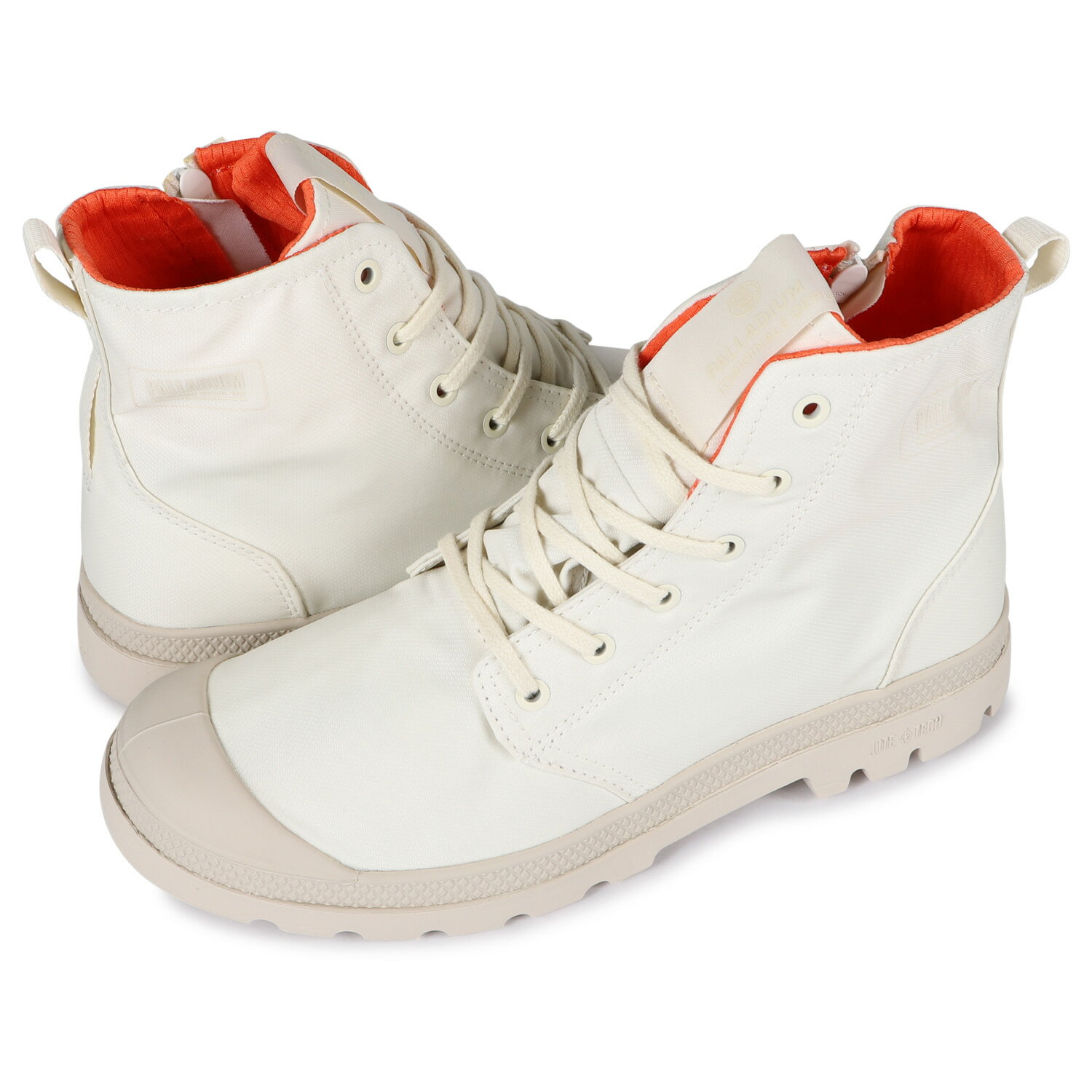 【最大1000円OFFクーポン配布中】 PALLADIUM PAMPA HI SEEKER LITE+ WP+ パラディウム パンパ ハイ シーカー ライト+ スニーカー レインシューズ メンズ 防水 ホワイト 白 77856-122