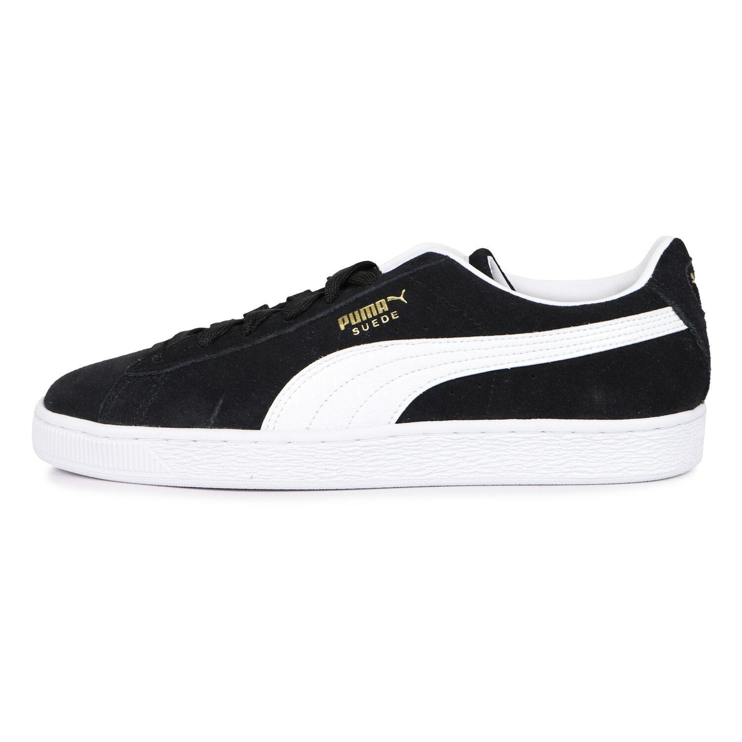 PUMA SUEDE CROC プーマ スウェード クロック スニーカー メンズ スエード ブラック 黒 384852-01