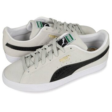 PUMA SUEDE CROC プーマ スウェード クロック スニーカー メンズ スエード ホワイト 白 384852-02