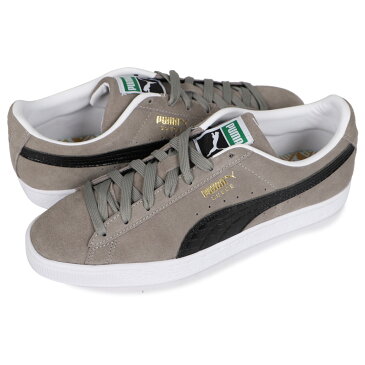 PUMA SUEDE CROC プーマ スウェード クロック スニーカー メンズ スエード グレー 384852-04