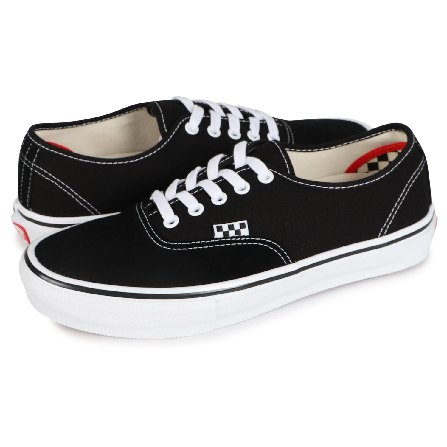 VANS SKATE AUTHENTIC ヴァンズ スケート オーセンティック スニーカー メンズ バンズ ブラック 黒 VN0A5FC8Y28