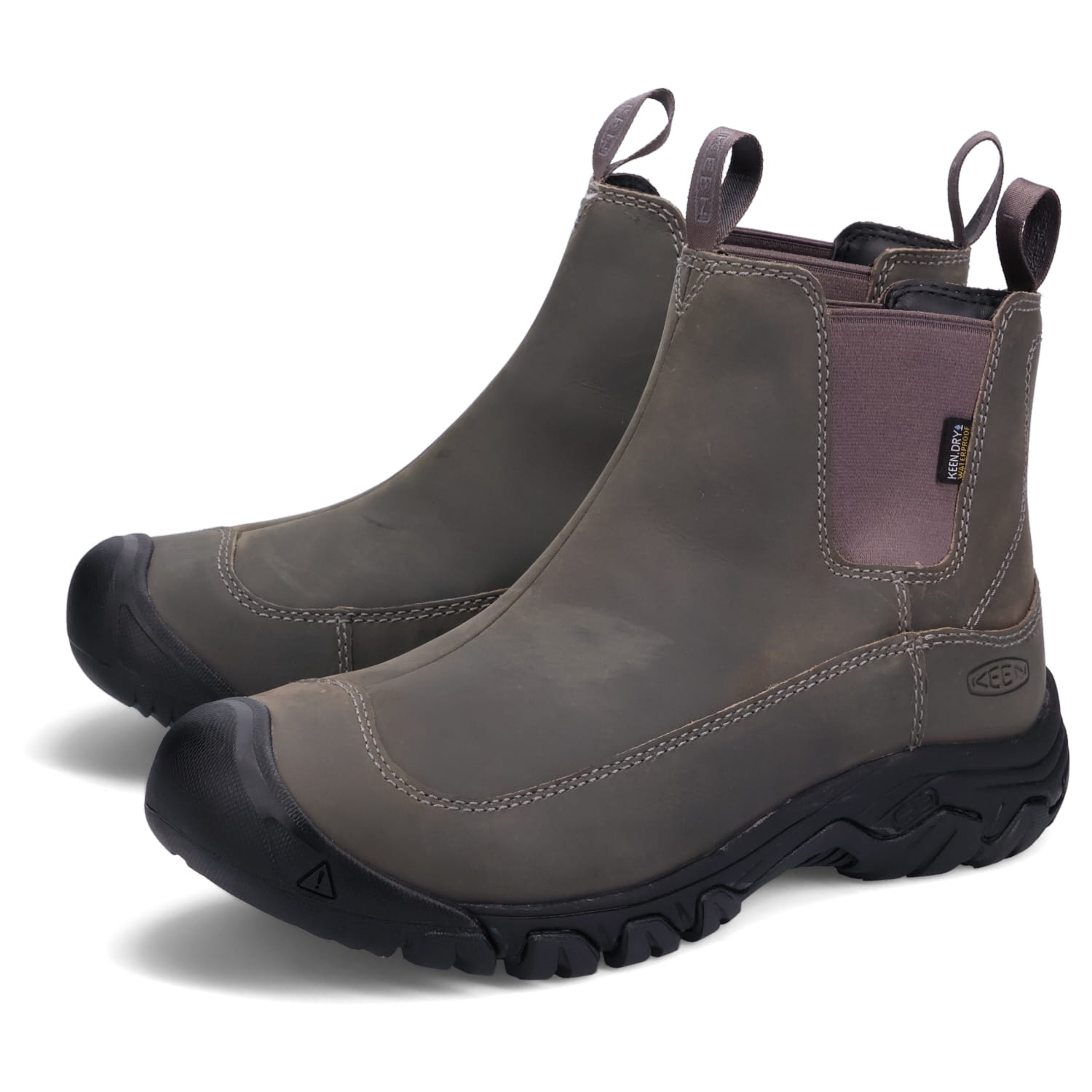 キーン サイドゴアブーツ メンズ KEEN ANCHORAGE BOOTS III WP キーン ブーツ サイドゴア ウィンターブーツ アンカレッジ 3 メンズ 防水 グレー 1025822