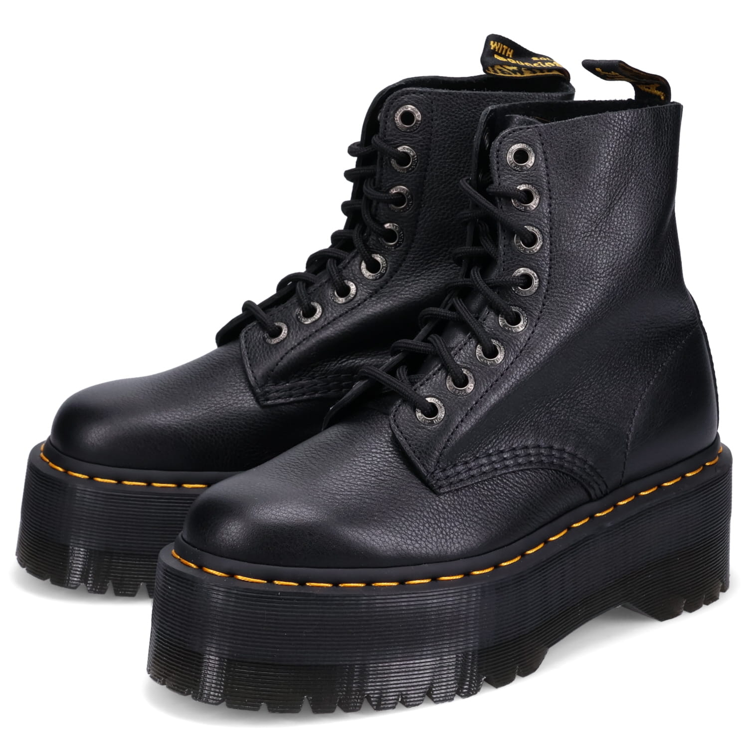 【最大1000円OFFクーポン配布中】 Dr.Martens PASCAL MAX ドクターマーチン 1460 8ホール ブーツ パスカル マックス メンズ レディース 厚底 ブラック 黒 26925001